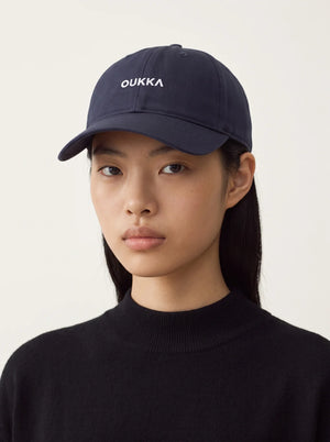 OU5130 — DAILY BB CAP — navy model close-up